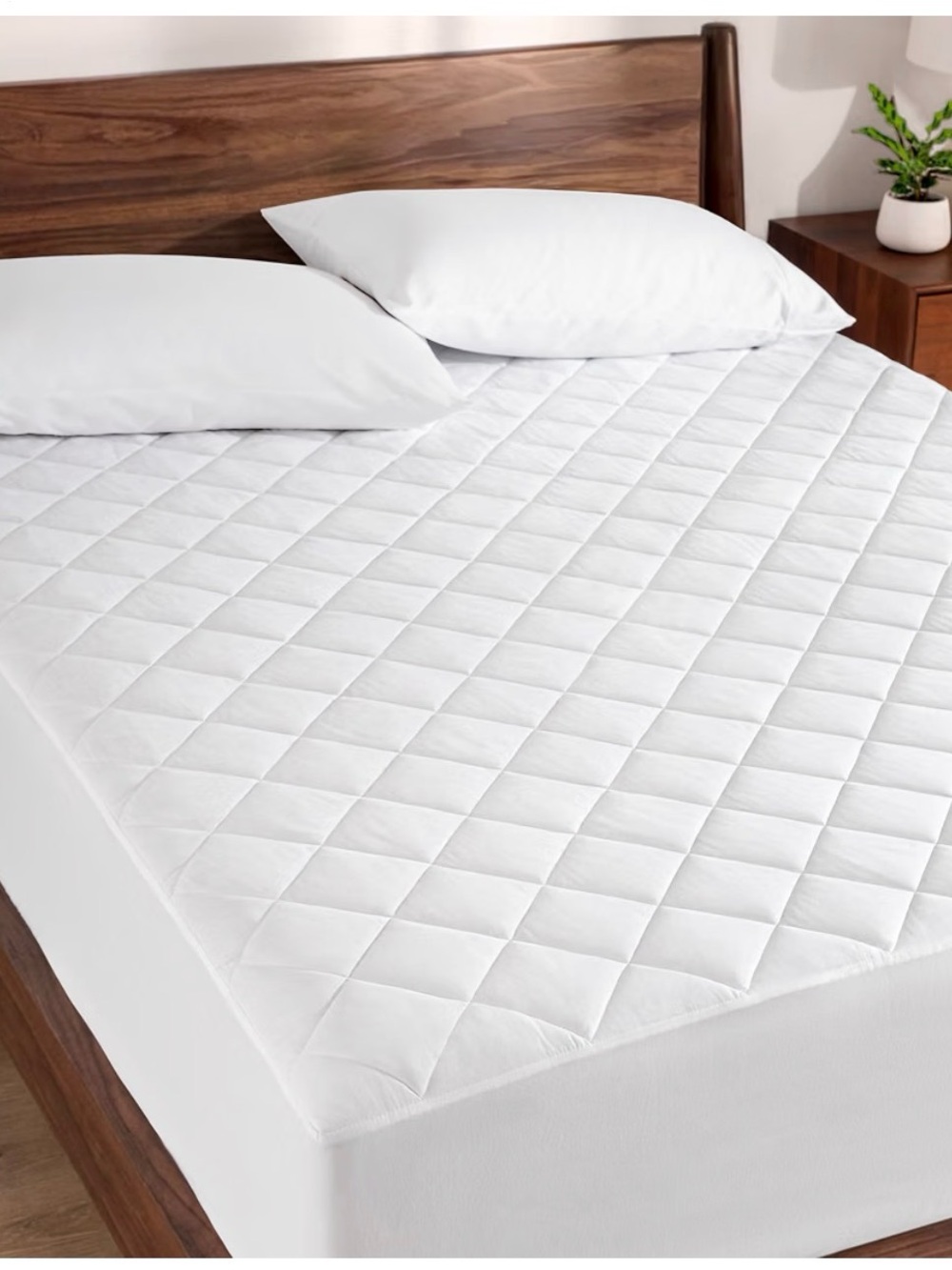 Bare Home Quilted Fitted Mattress Pad